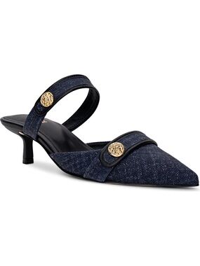 L'AGENCE Gilliane Denim Mule